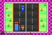 Hectic Highway microgame from WarioWare.