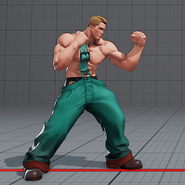 Color 11, based on Haggar's look from Final Fight 3.