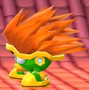 Met enemy resembling Blanka