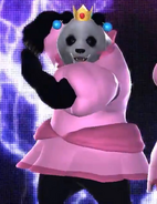 Panda as Peach.