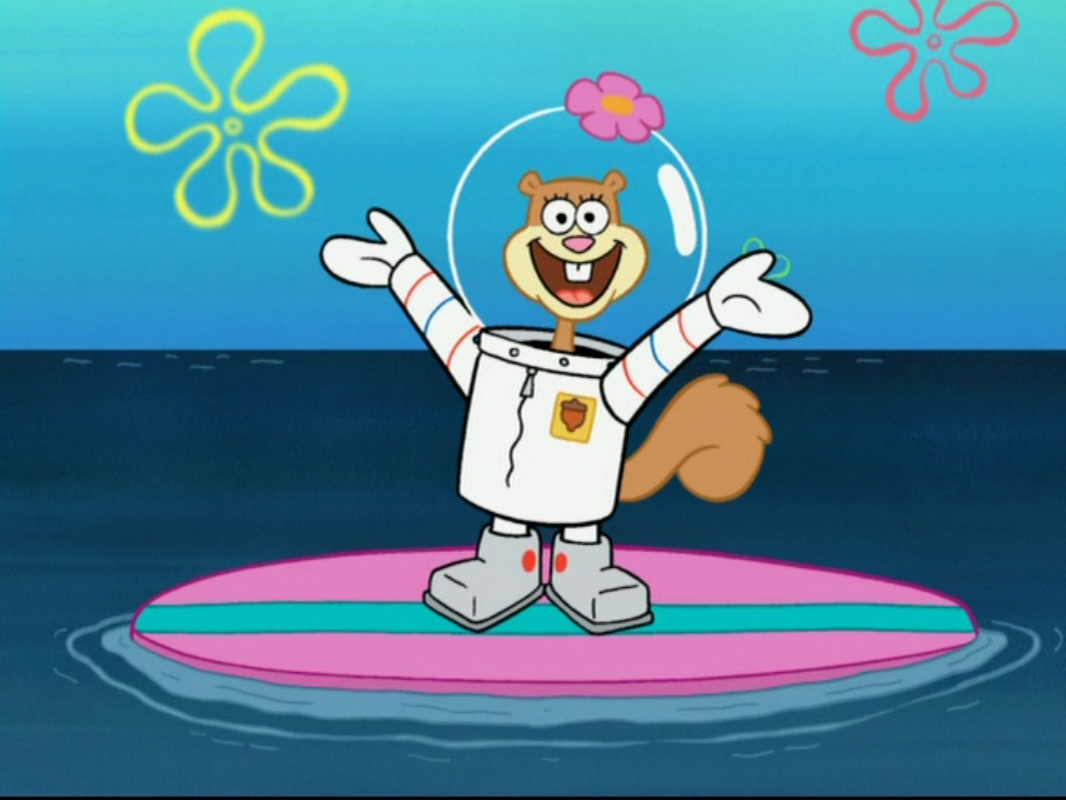 Sandy Cheeks.