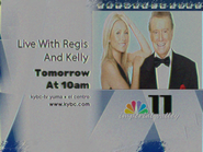 KYBC "Live! With Regis and Kelly" promo from 2004.