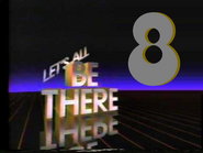 KLZ-TV logo from 1984 promoting NBC's Let's All Be There campaign