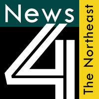 Alternate News 4 The Northeast logo used in lower thirds, as the mic flag, and in promos (1991-1994)