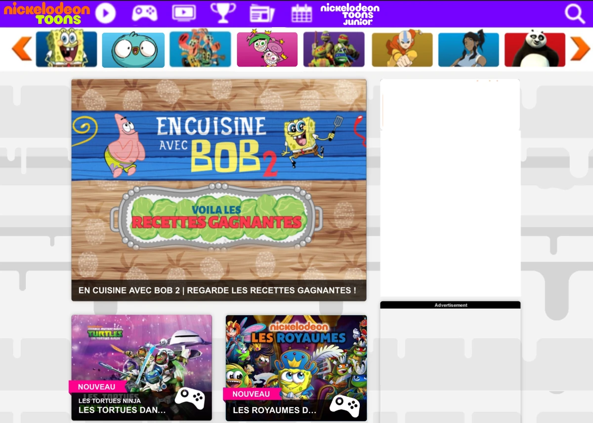 NickelodeonToons.fr Fictional Websites Wiki Fandom