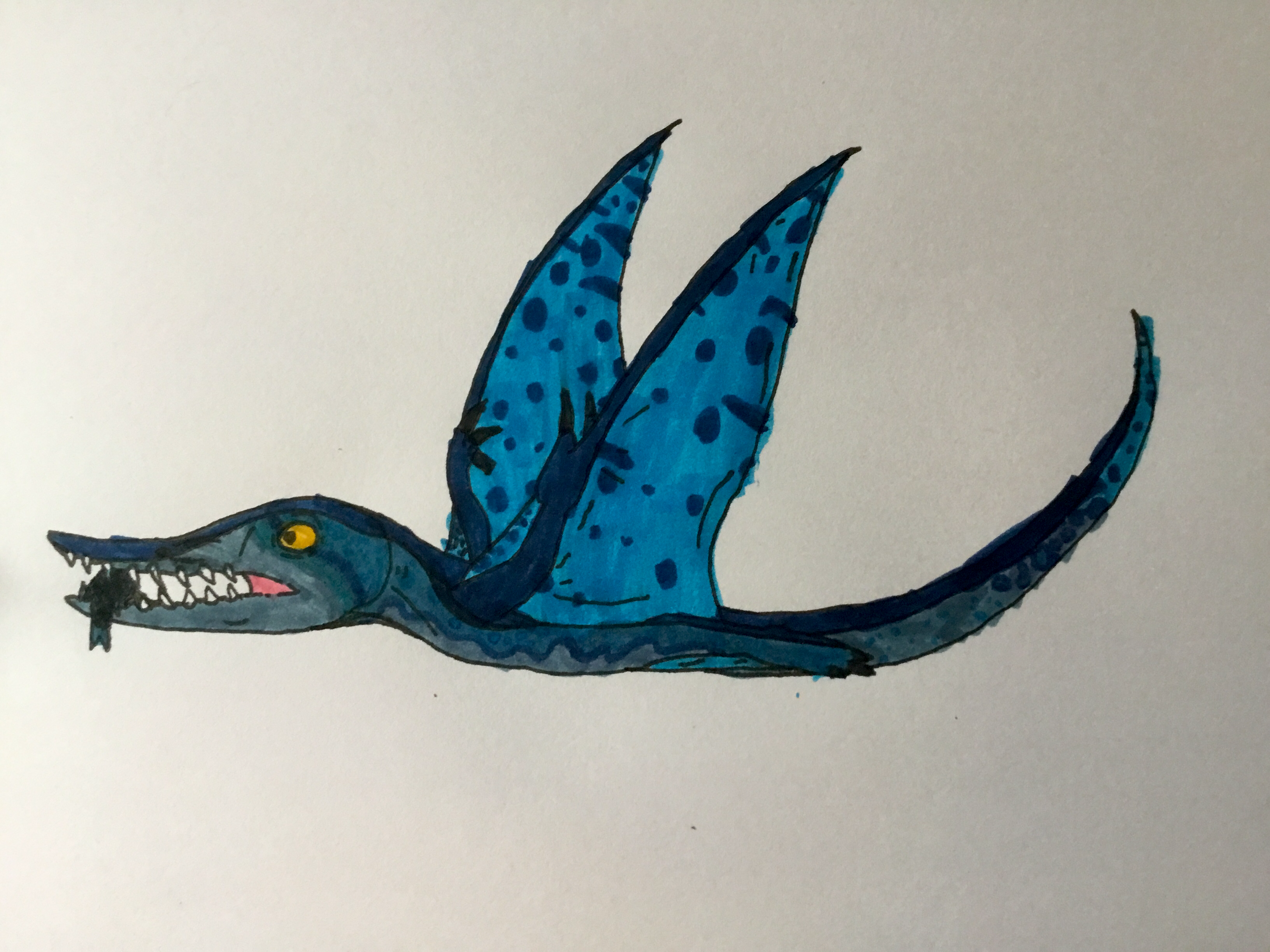 Blue-Crested Ocean Nightcrawler, Fictional Animal Channel Wiki