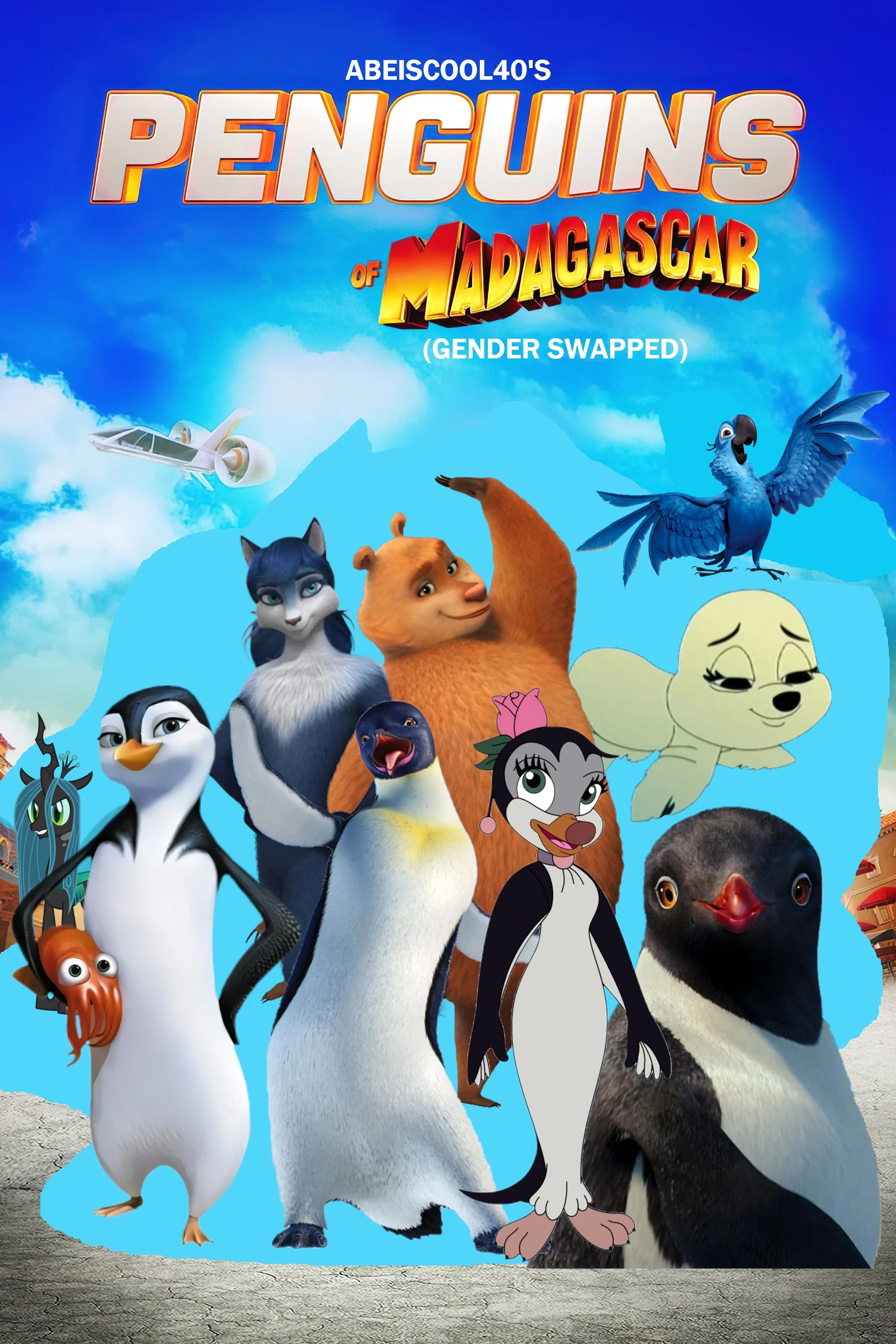 Penguins of Madagascar (Gender Swapped) | FictionRulezForever Wiki