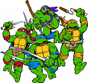 Teenage Mutant Ninja Turtles Leonardo Michelangelo Raphael