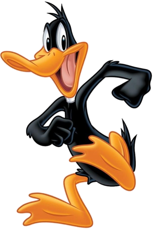 Black duck cartoon deals