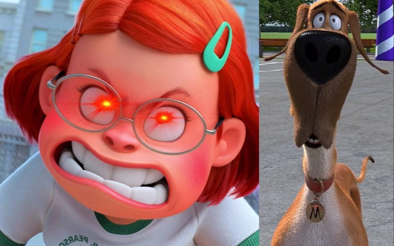 Characters vs Marmaduke The Dog (2022) (By LUIS ALBERTO VIDEOS GALVAN