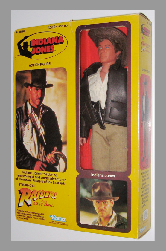 Raiders of The Lost Ark Indiana Jones Vintage 1982 Toht Kenner Figure 4 Back for sale online 