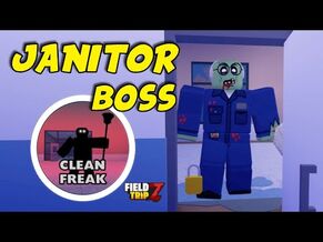 Janitor Field Trip Z Roblox Wiki Fandom - roblox janitor pants