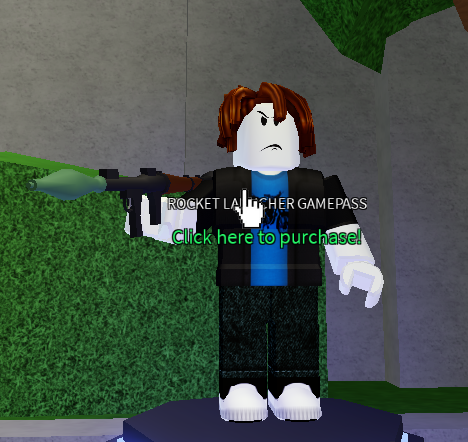 bacon with gun.png - Roblox