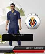 Villareal Away kit in FIFA 13