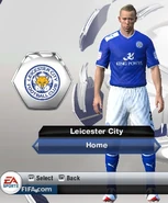 Leicester City Home kit in FIFA 13