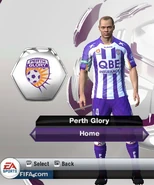 Perth Glory Home kit in FIFA 13