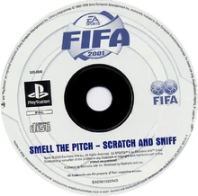 CD original de FIFA 2001 para PS1