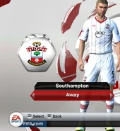 Southampton Away kit in FIFA 13