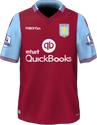 Aston Villa Home kit in FIFA 16