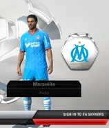 Marseille Away kit in FIFA 13