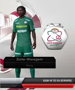 Waregem Away kit in FIFA 13