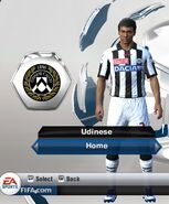 Udinese Home kit in FIFA 13