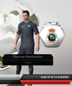 Racing de Santander, FIFA Football Gaming wiki