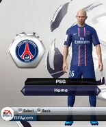 PSG Home kit in FIFA 13