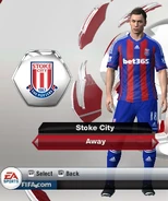 Stoke City Away kit in FIFA 13