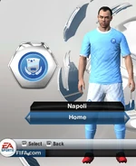 Napoli Home kit in FIFA 13