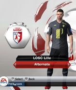 Lille Alternate kit in FIFA 13