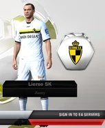 Lierse SK Away kit in FIFA 13