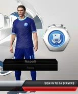 Napoli Away kit in FIFA 13