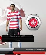 Wanderers FC Away kit in FIFA 13