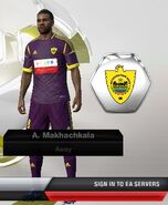 A. Makhachkala Away kit in FIFA 13