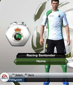 Racing de Santander, FIFA Football Gaming wiki