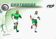 Palmeiras Kits in FIFA 2000