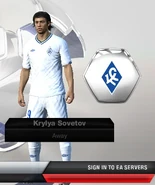 Kryla Sovetov Away kit in FIFA 13
