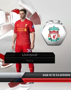 Liverpool F.C., FIFA Football Gaming wiki