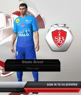 Stade Brest Alternate kit in FIFA 13