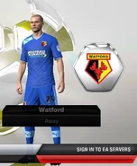 Watford Away kit in FIFA 13