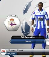 Deportivo Home kit in FIFA 13