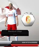 Standard Liege Away kit in FIFA 13