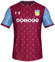 Aston Villa Home kit in FIFA 18