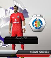 Getafe Away kit in FIFA 13