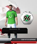 Hannover Away kit in FIFA 13