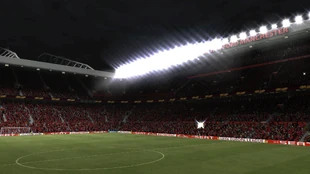 Old Trafford at Night