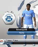 SonderjyskE Home kit in FIFA 13