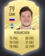 Aleksei Miranchuk card in FIFA 21