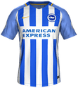 Brighton Home kit in FIFA 18